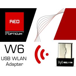 ADAPTER WI-FI RED W6 - OPTICUM