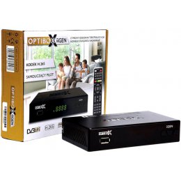 OPTIBOX NGEN DVB-T2 H.265 + KABEL HDMI