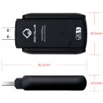 ADAPTER WI-FI - GIGABLUE ULTRA1200Mbps 2.4 & 5 GHz DUALBAND USB 3.0