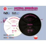 ANTENA PŁASKA DOOKÓLNA ZEWNĘTRZNA DVB-T