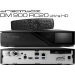 DREAMBOX DM900 RC20 HD 4K TRIPLE MS (2 X DVB-S2X + DVB-T2/C) + DYSK 1TB
