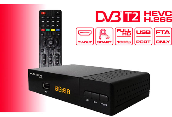 FERGUSON ARIVA T30 DVB-T2 H.265 HEVC