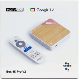 HOMATICS BOX 4K PRO V2 AI-SR GOOGLE TV