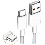 KABEL  USB-USB C - 0.2/0.5/1M BIAŁY/CZARNY