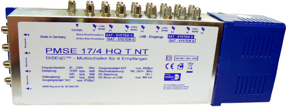 MULTISWITCH PMSE 17/4 HQ T NT