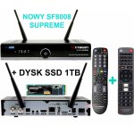 OCTAGON SF8008 SUPREME TWIN UHD 4K 2 x DVB-S2X + DYSK SSD 1TB + DODATKOWY PILOT BLUETOOTH
